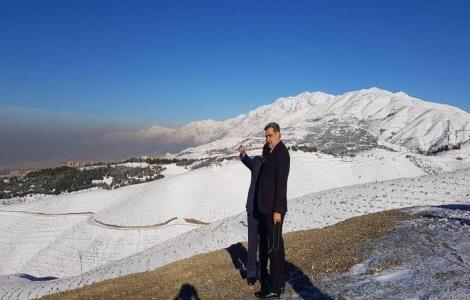 بازدید حناچی از کمربند سبز تهران بازدید حناچی از کمربند سبز تهران