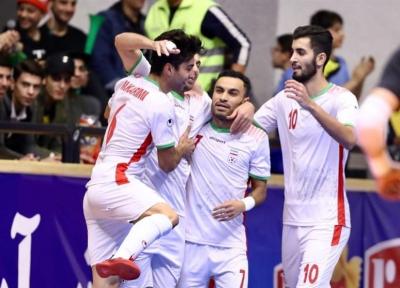 تورنمنت سه جانبه فوتسال، توقف تیم ایران در گام نخست