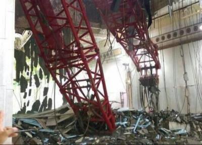 سقوط جرثقیل در مسجد الاحرام 107 کشته بر جا گذاشت (بروزرسانی)