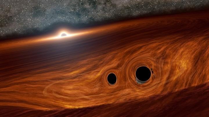 نور ناشی از انفجار دو سیاه چاله ثبت شد، چگونه با ادغام دو سیاه چاله نور تولید می شود؟