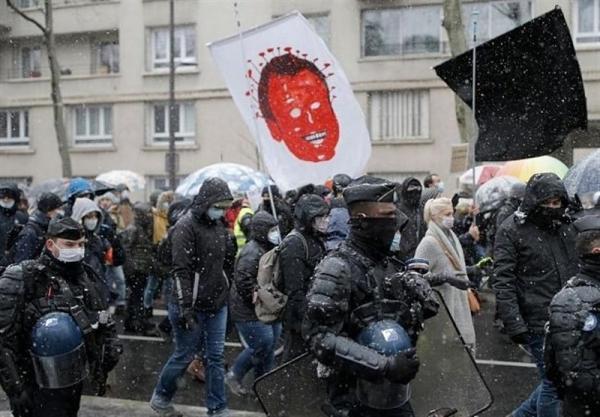 تظاهرات هزاران فرانسوی علیه قانون جنجالی