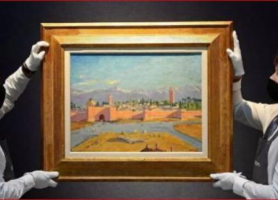 نقاشی چرچیل با عنوان مراکش در کریستیز لندن فروخته شد