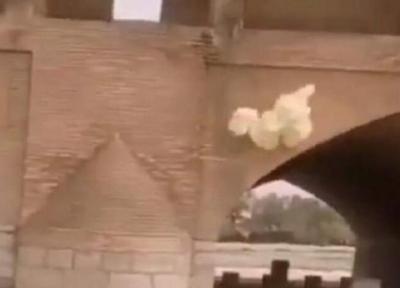 2 پرتاب کننده ترقه به بناهای تاریخی اصفهان تحت پیگرد قرار گرفتند