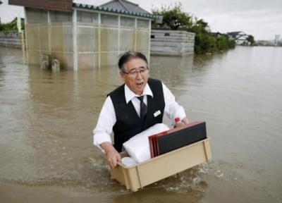 وقوع طوفان شدید در توکیو 2 کشته برجای گذاشت