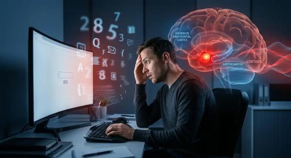 چرا گاهی در استرس شدید، کار یا رمز یا کلماتی که روتین مان بوده و صدها بار تکرار نموده ایم، از یادمان می رود؟