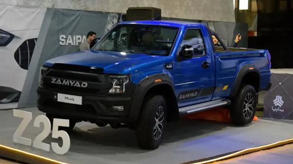 وداع با اسطوره آبی؛ معرفی زامیاد Z25 به عنوان جانشین تازه وانت نیسان
